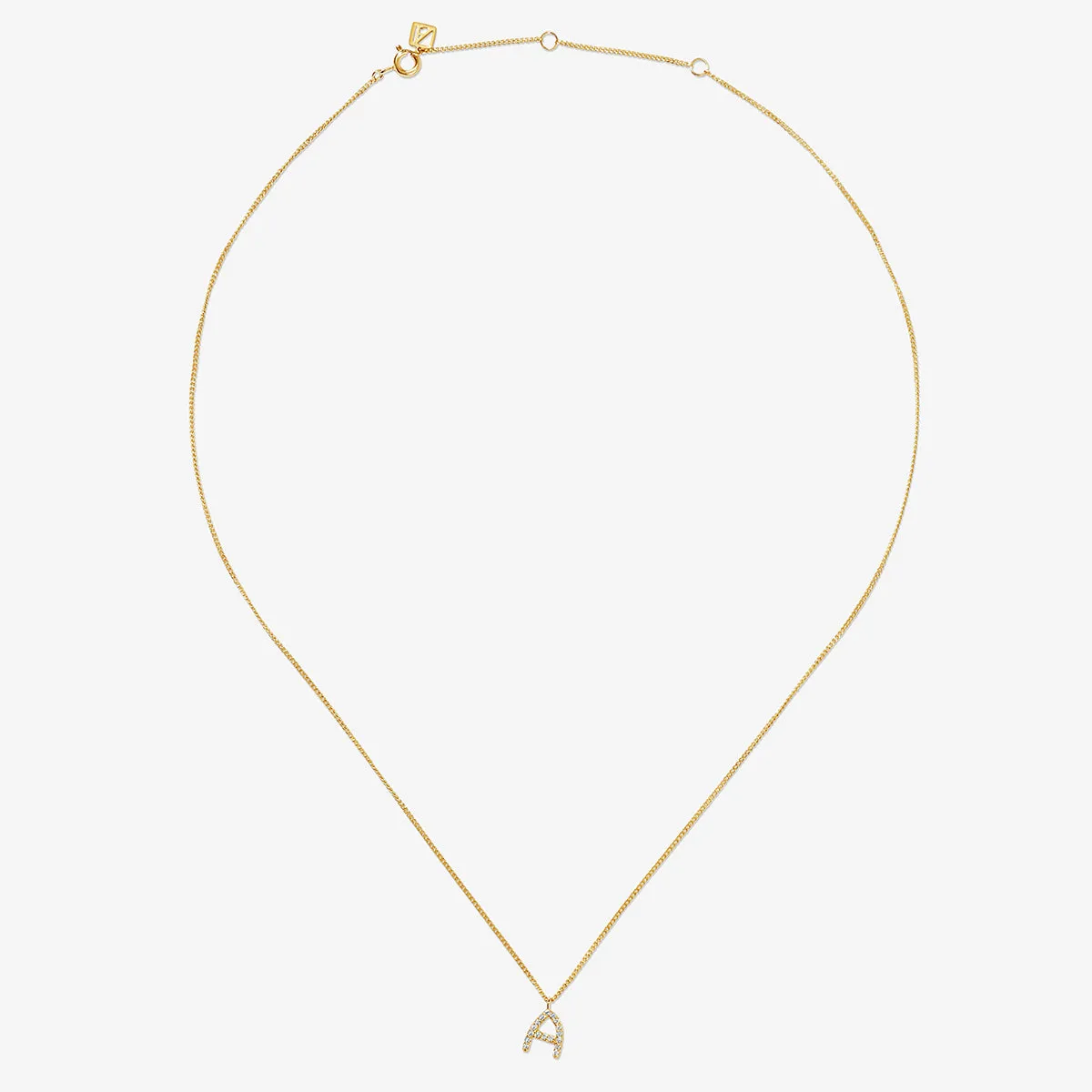 Bobbi alphabet necklace sold by Adornmonde product image thumbnail 4