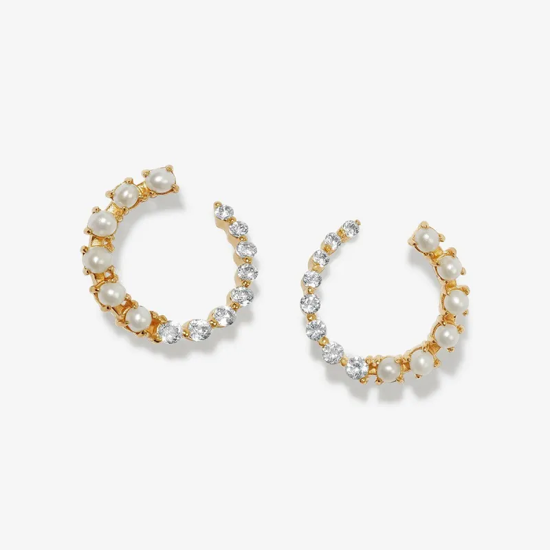 Aayan hoop earrings sold by Adornmonde