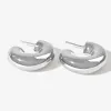 Damaco chubby hoops sold by Adornmonde