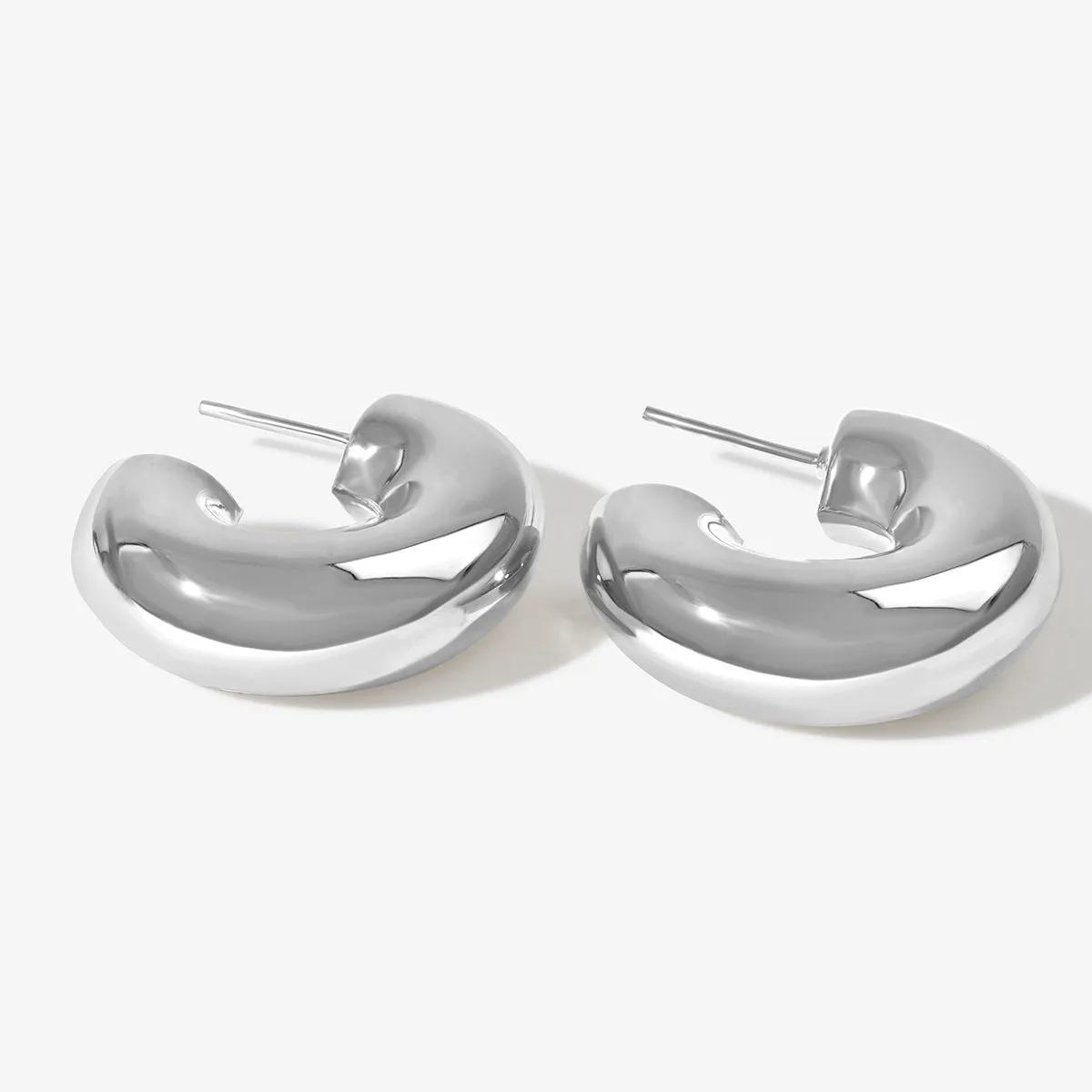 Damaco chubby hoops sold by Adornmonde product image thumbnail 3