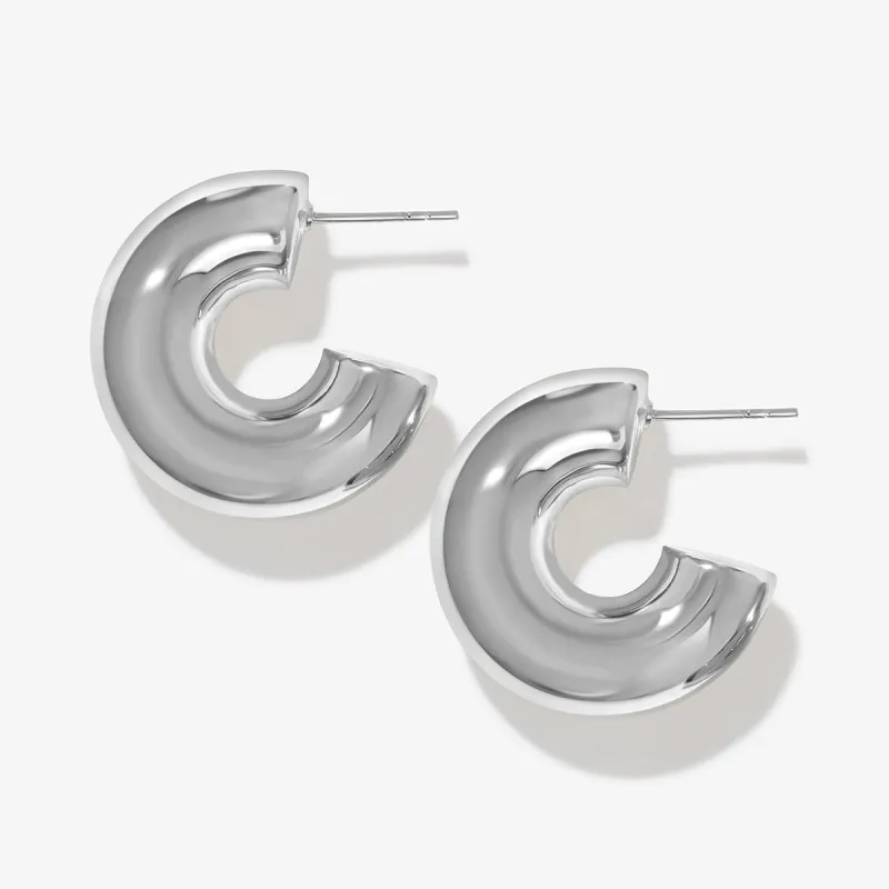 Damaco chubby hoops sold by Adornmonde