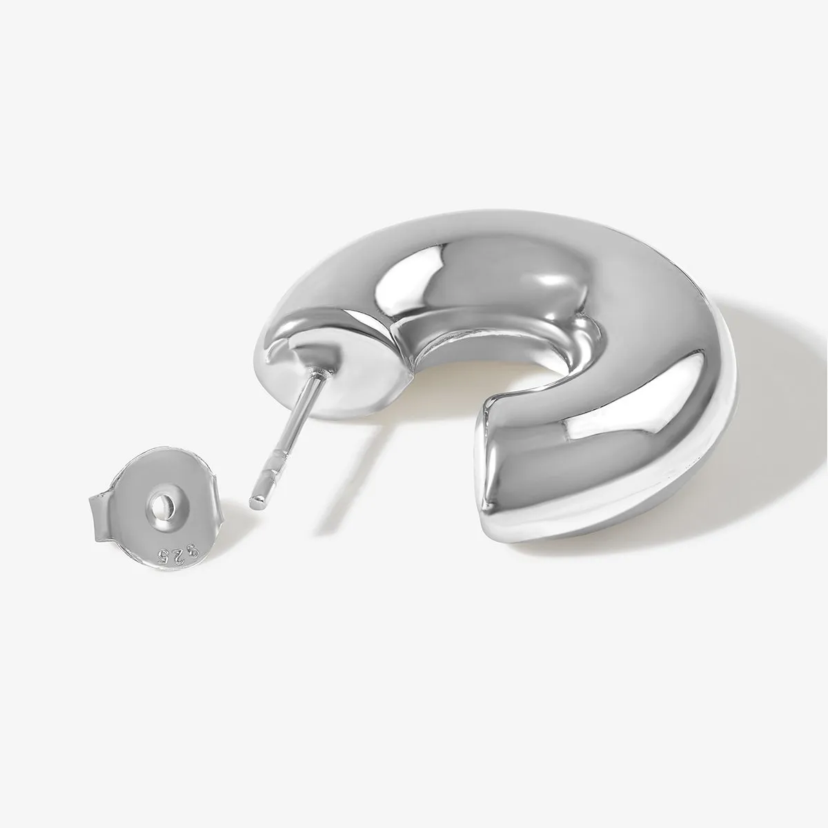 Damaco chubby hoops sold by Adornmonde product image thumbnail 4