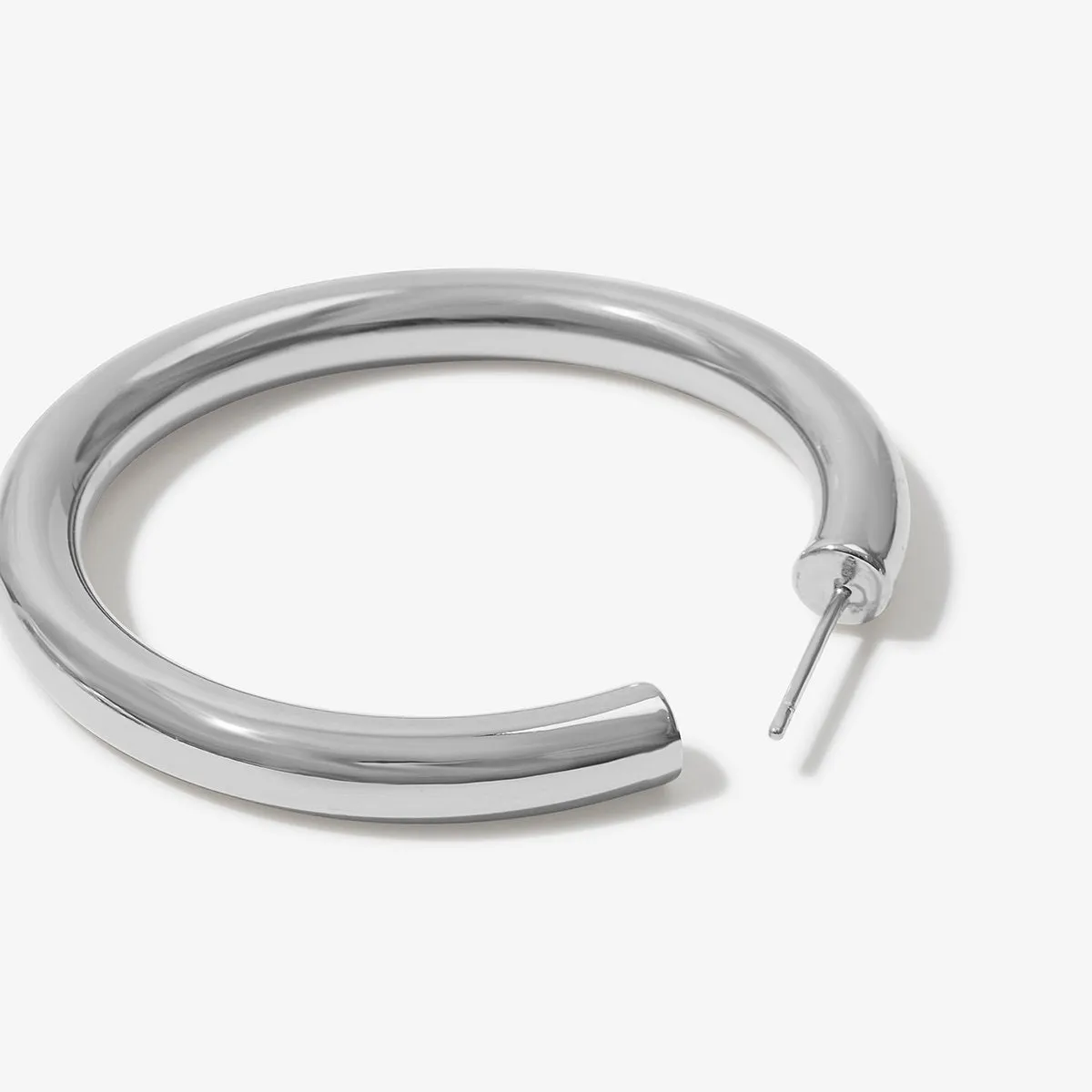 Mercas hoop earrings sold by Adornmonde product image thumbnail 3