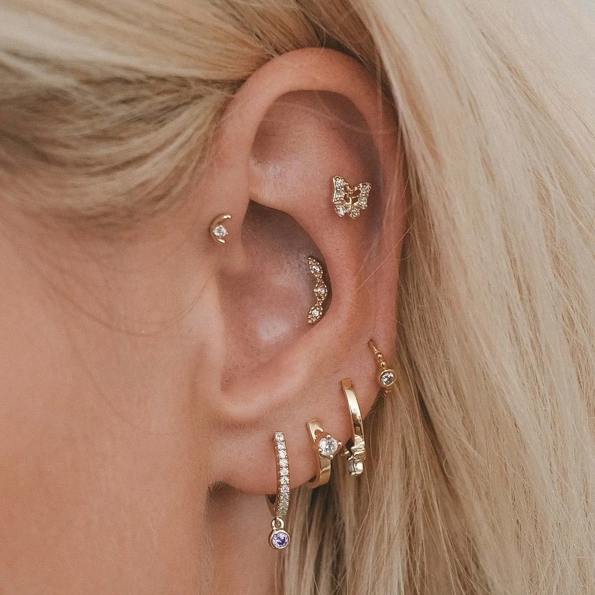 Alastair earring set sold by Adornmonde product image thumbnail 2