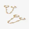 Olsen chained cuff earrings sold by Adornmonde