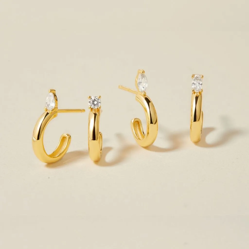 Archa earring set sold by Adornmonde product image thumbnail 5