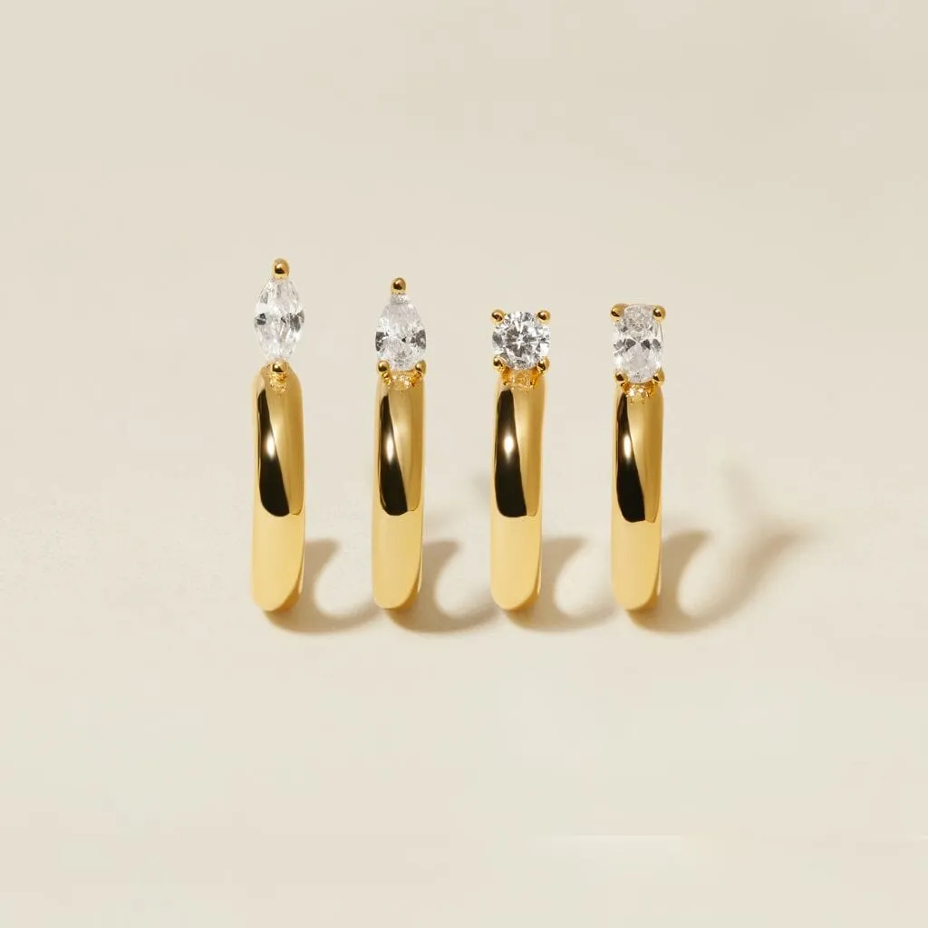 Archa earring set sold by Adornmonde product image thumbnail 3