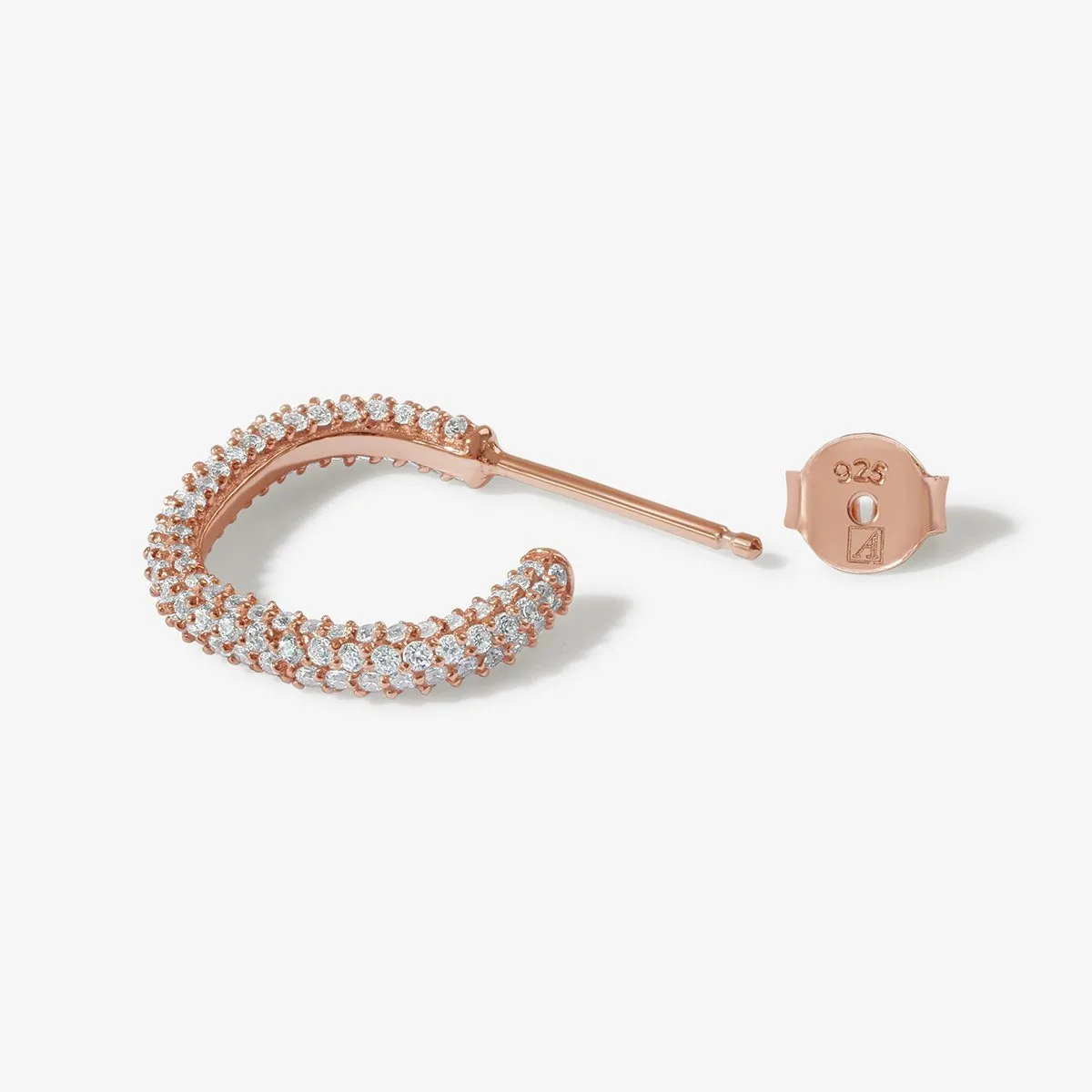 Hass hoop earrings sold by Adornmonde product image thumbnail 5