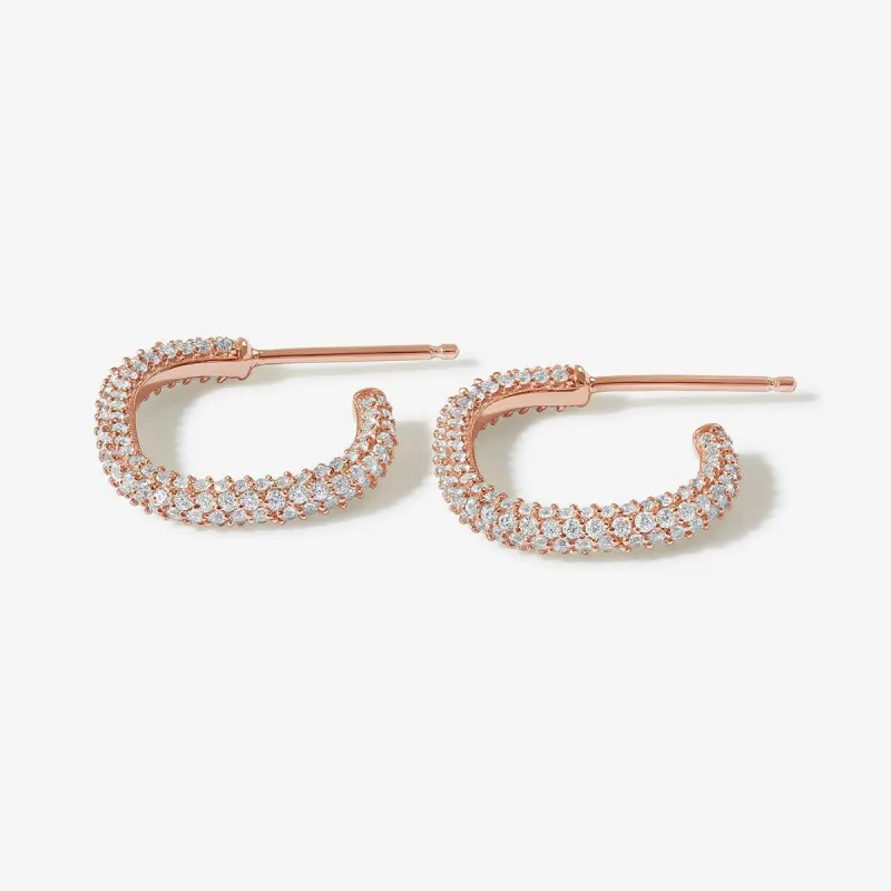 Hass hoop earrings sold by Adornmonde
