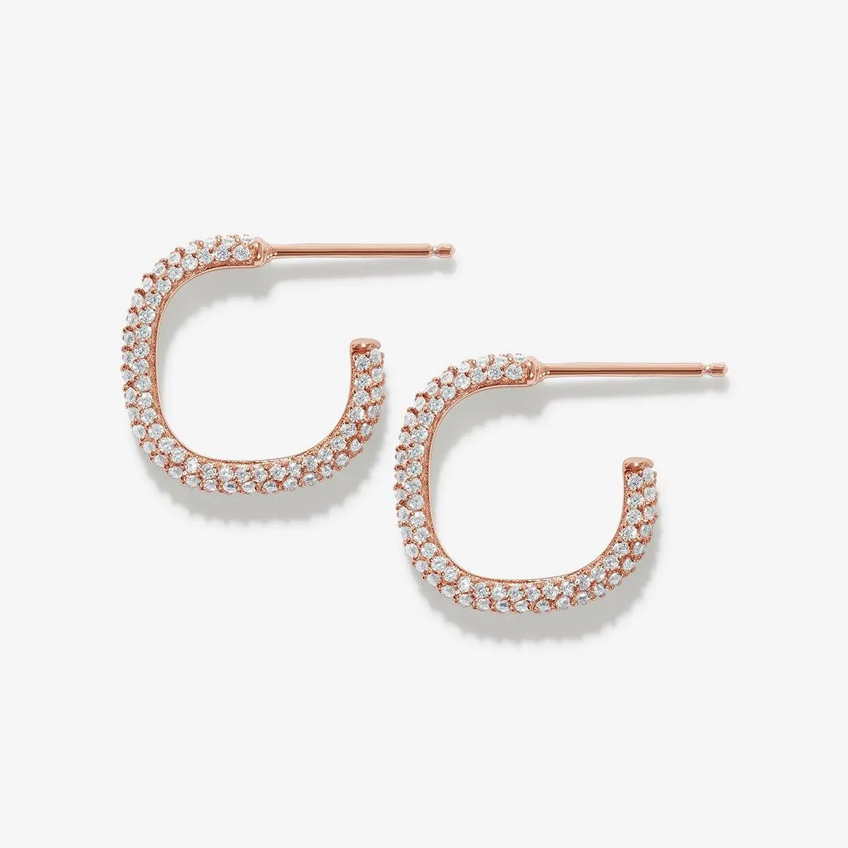Hass hoop earrings sold by Adornmonde product image thumbnail 2