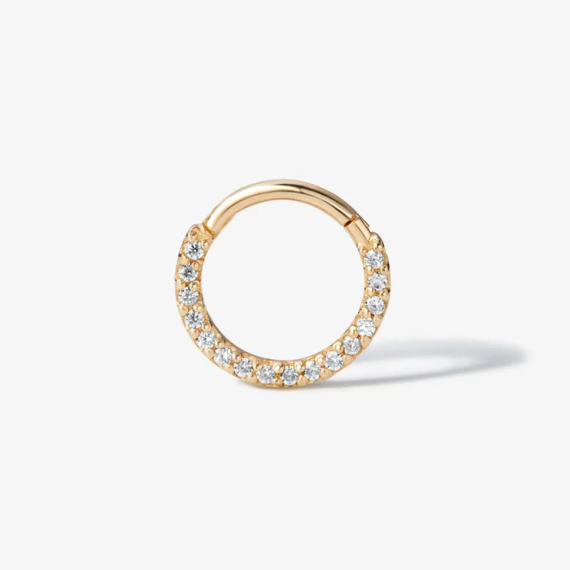 Mars clicker hoop sold by Adornmonde