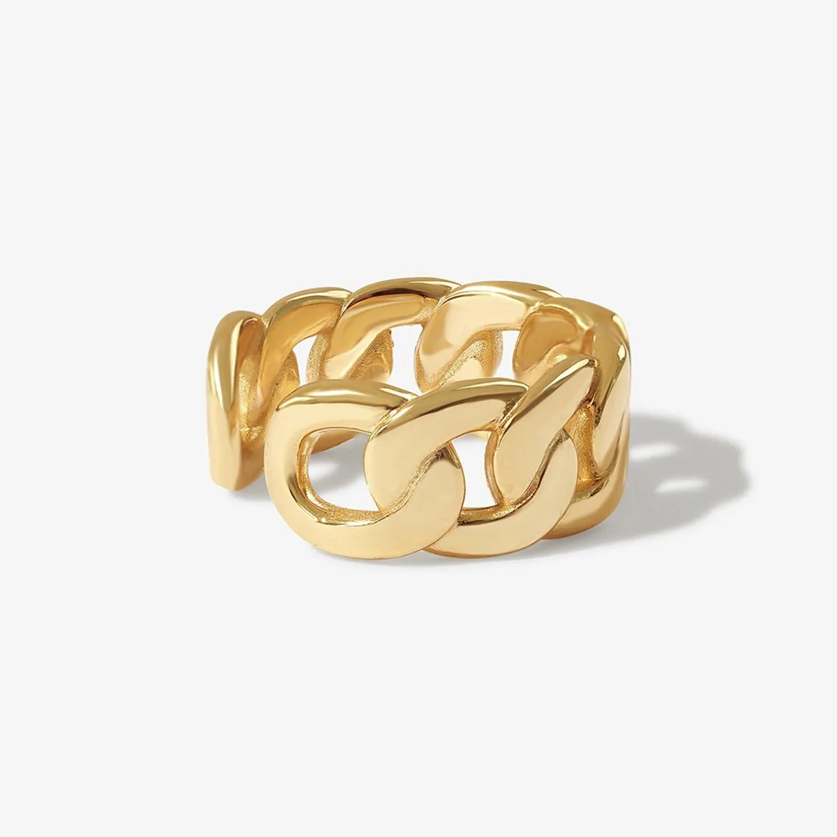 Landel chunky chain ring sold by Adornmonde product image thumbnail 4