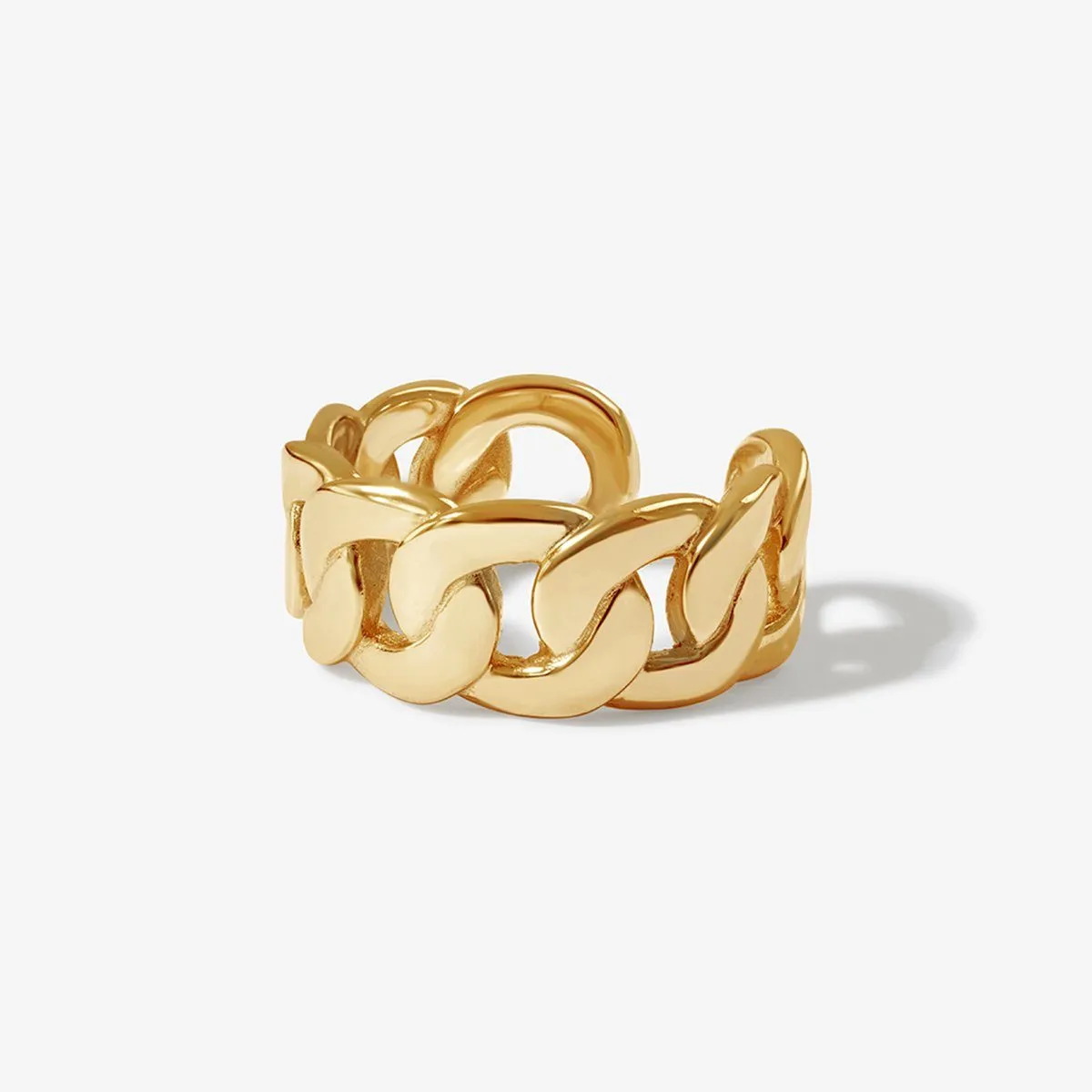 Landel chunky chain ring sold by Adornmonde product image thumbnail 3