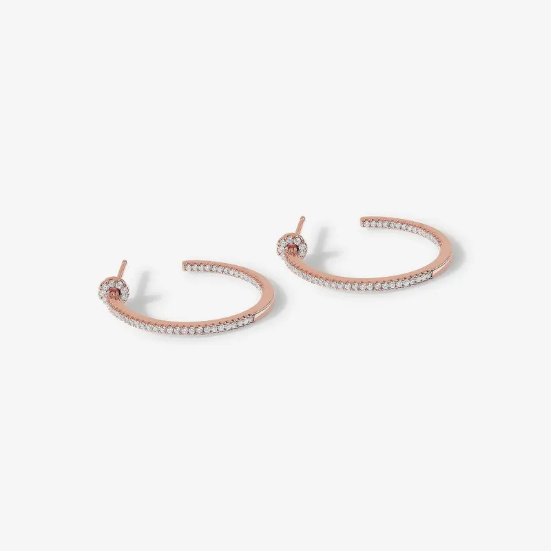 Kel hoop earrings sold by Adornmonde