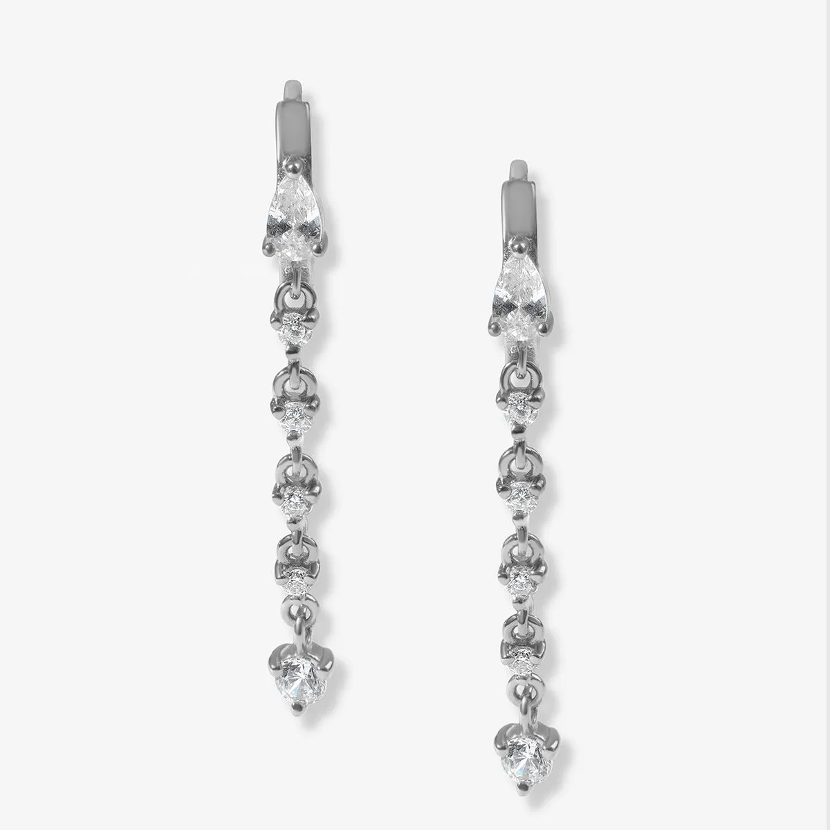 Ellington chain earrings sold by Adornmonde