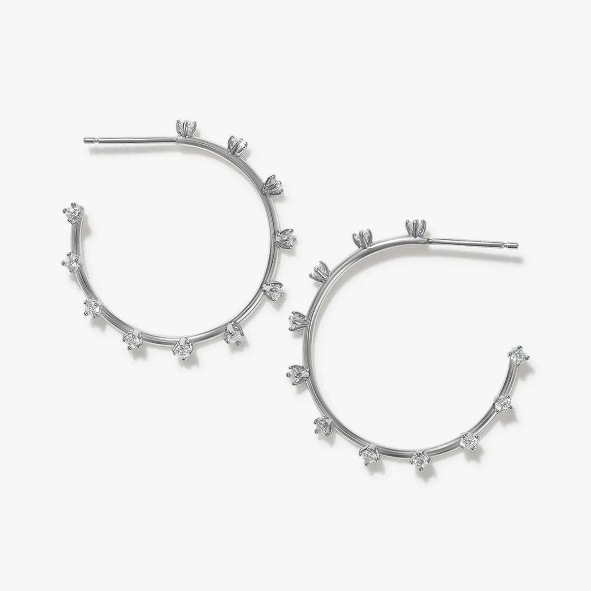 Emerson hoop earrings sold by Adornmonde
