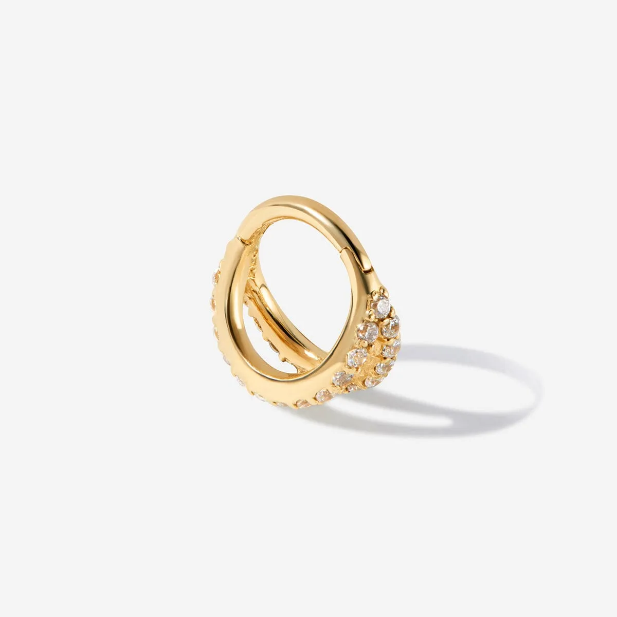 Kiwi frosted cage clicker hoop sold by Adornmonde product image thumbnail 4