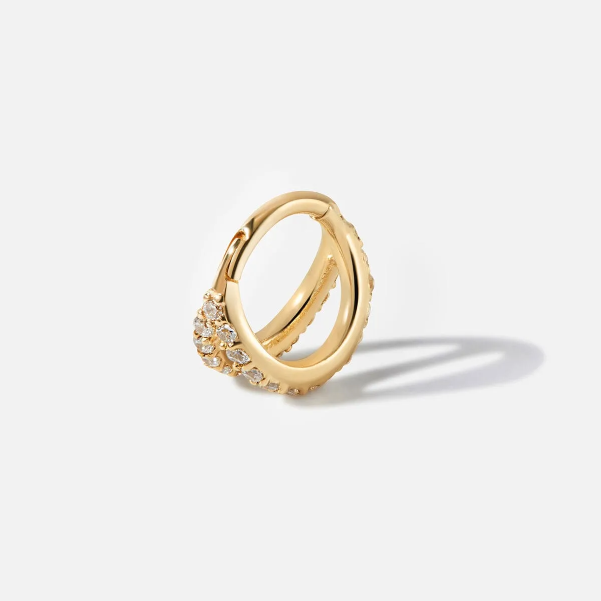 Kiwi frosted cage clicker hoop sold by Adornmonde product image thumbnail 3