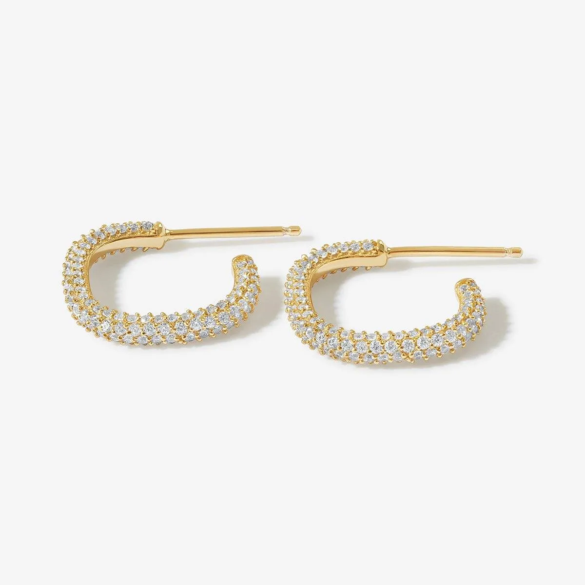 Hass hoop earrings sold by Adornmonde product image thumbnail 4
