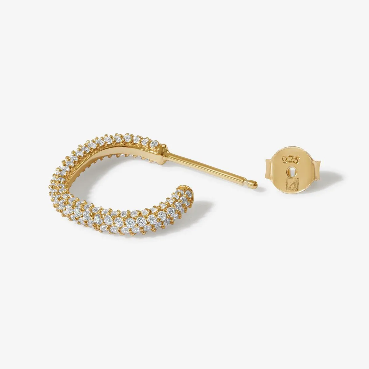 Hass hoop earrings sold by Adornmonde product image thumbnail 5