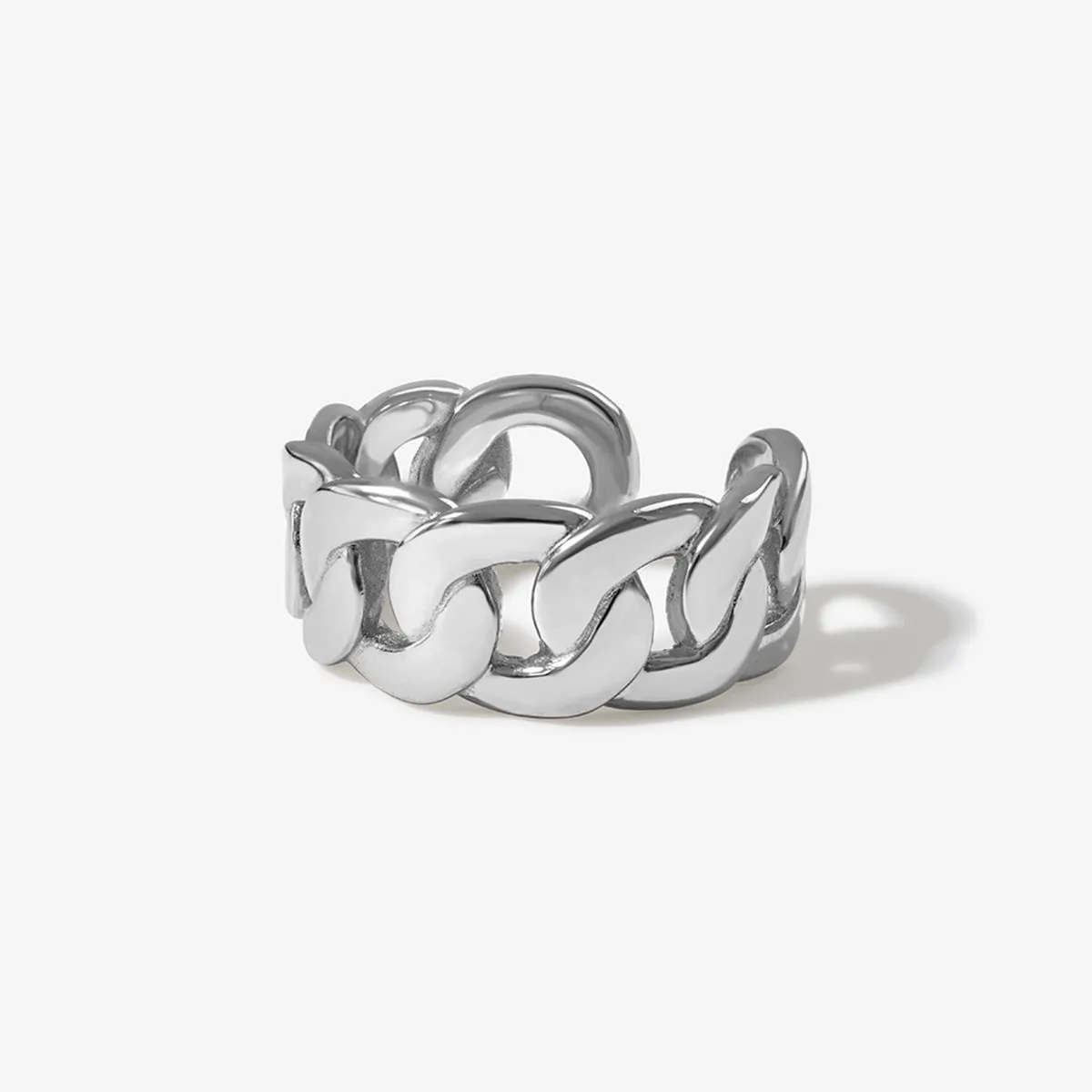 Landel chunky chain ring sold by Adornmonde product image thumbnail 3