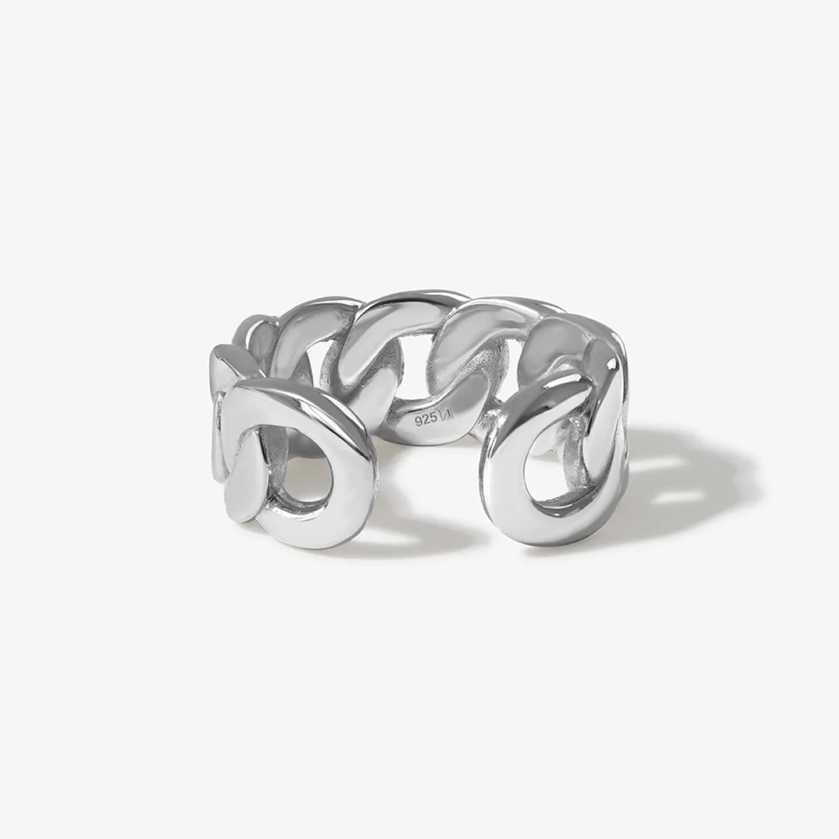 Landel chunky chain ring sold by Adornmonde product image thumbnail 5