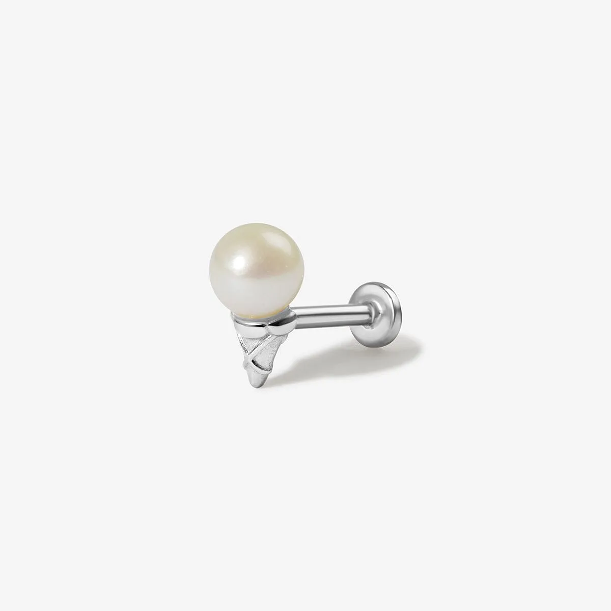 Cami ice-cream pearl piercing sold by Adornmonde product image thumbnail 5