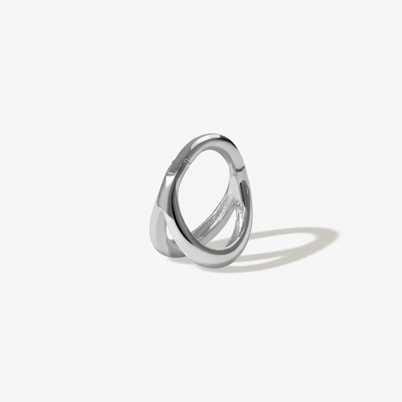 Kiwi cage clicker hoop sold by Adornmonde