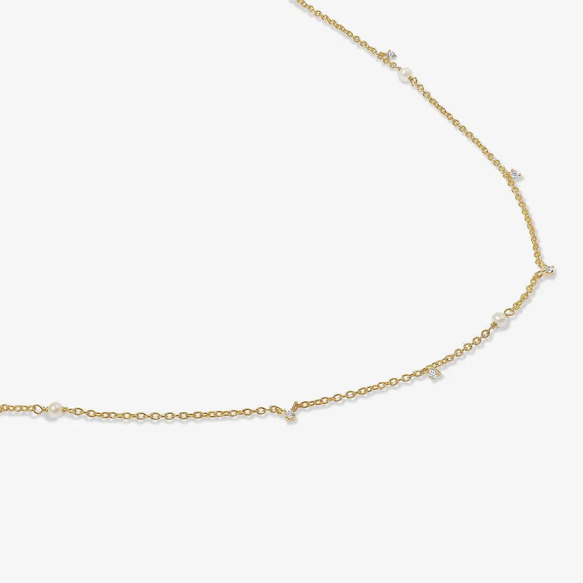 Parsely pearl necklace sold by Adornmonde product image thumbnail 4