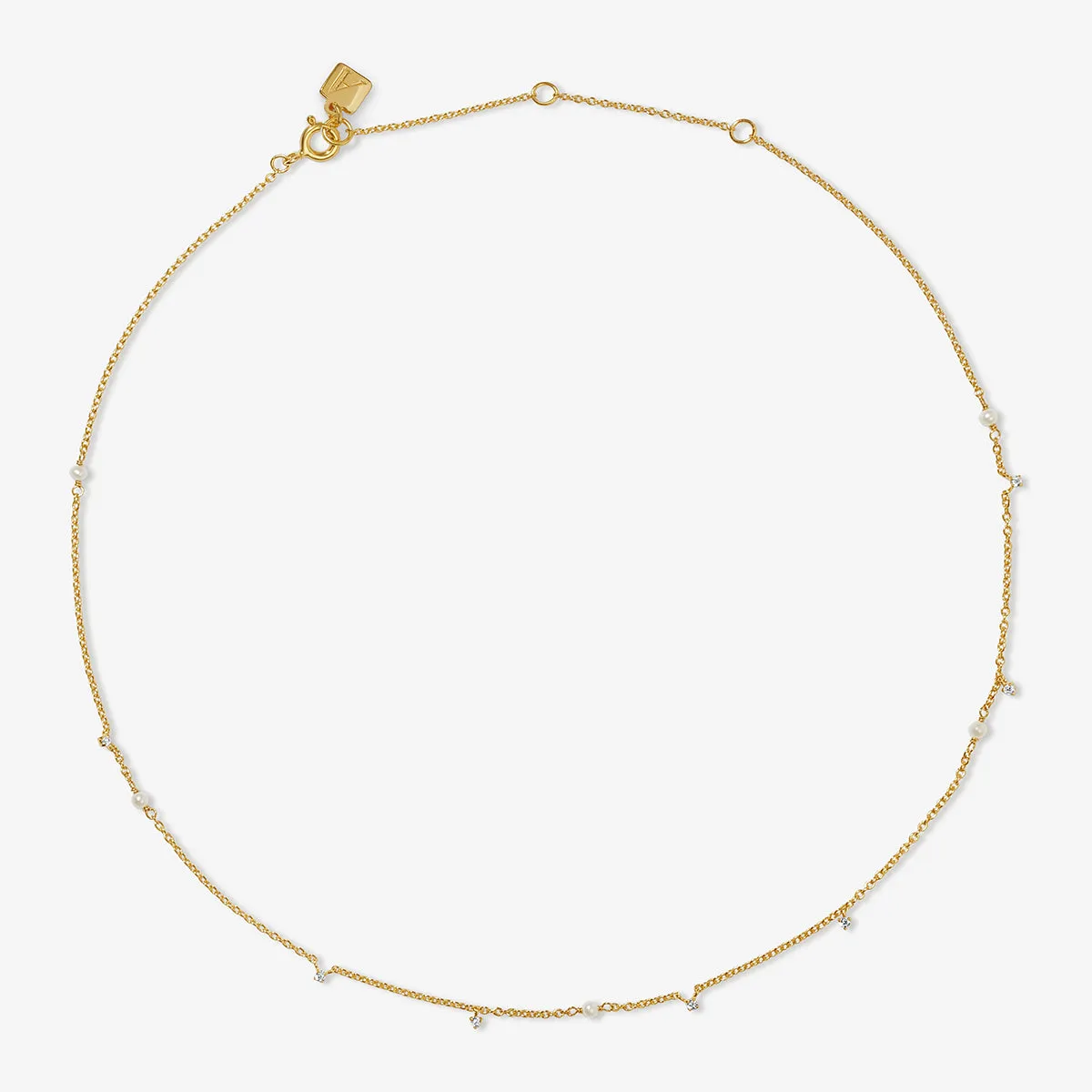 Parsely pearl necklace sold by Adornmonde product image thumbnail 3