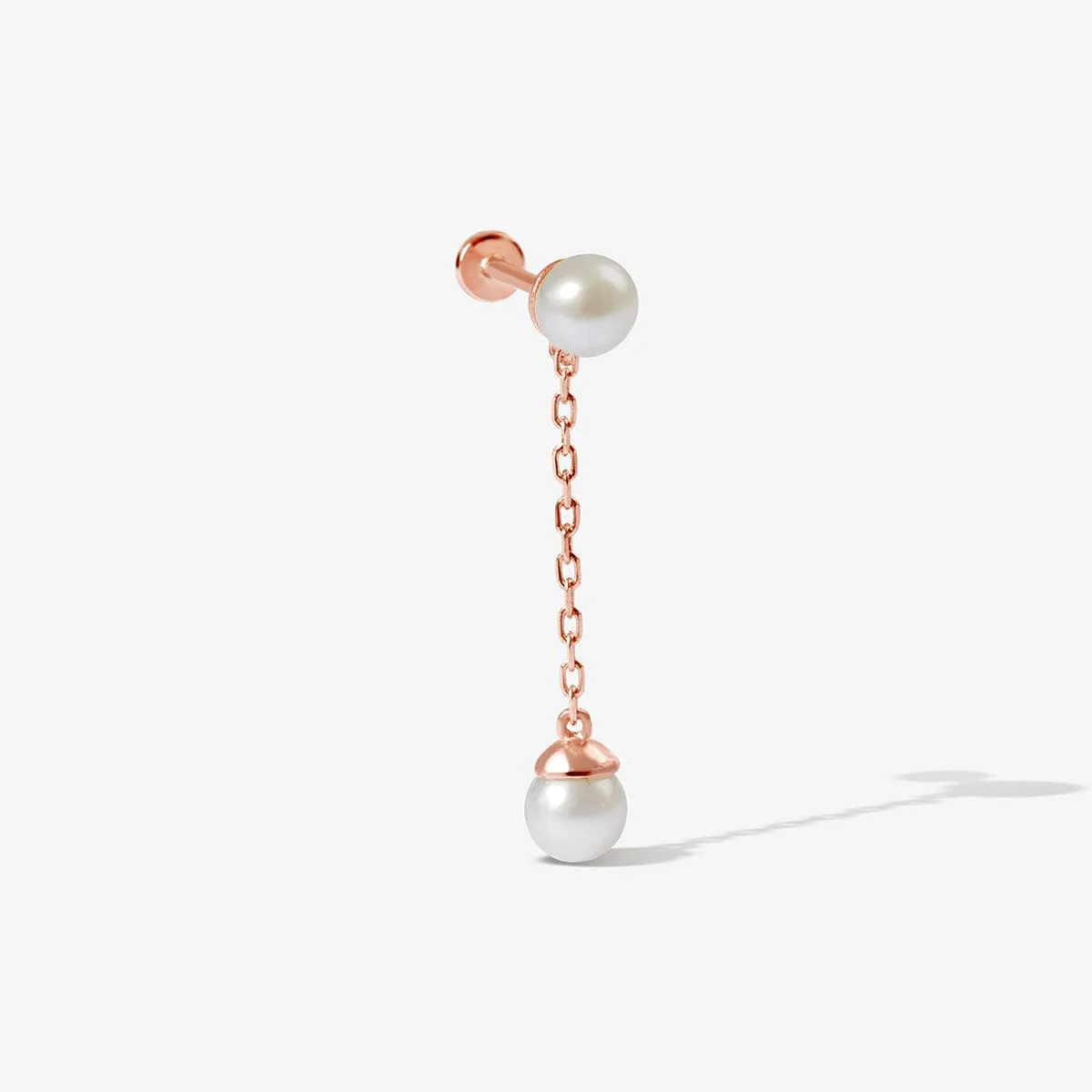 Isac pearl piercing sold by Adornmonde product image thumbnail 5