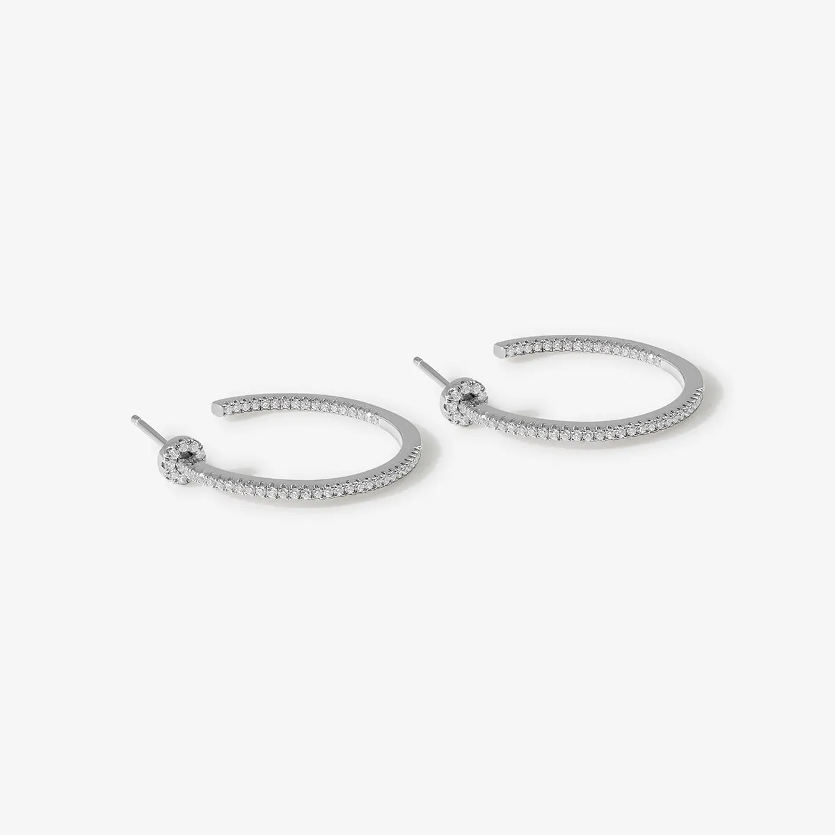 Kel hoop earrings sold by Adornmonde product image thumbnail 3