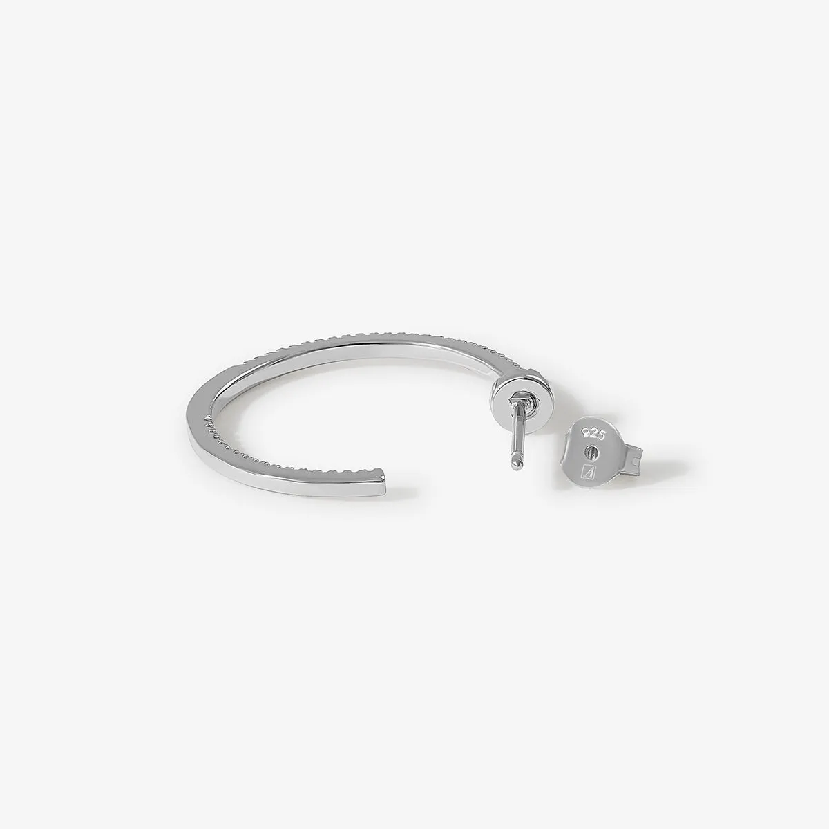 Kel hoop earrings sold by Adornmonde product image thumbnail 5