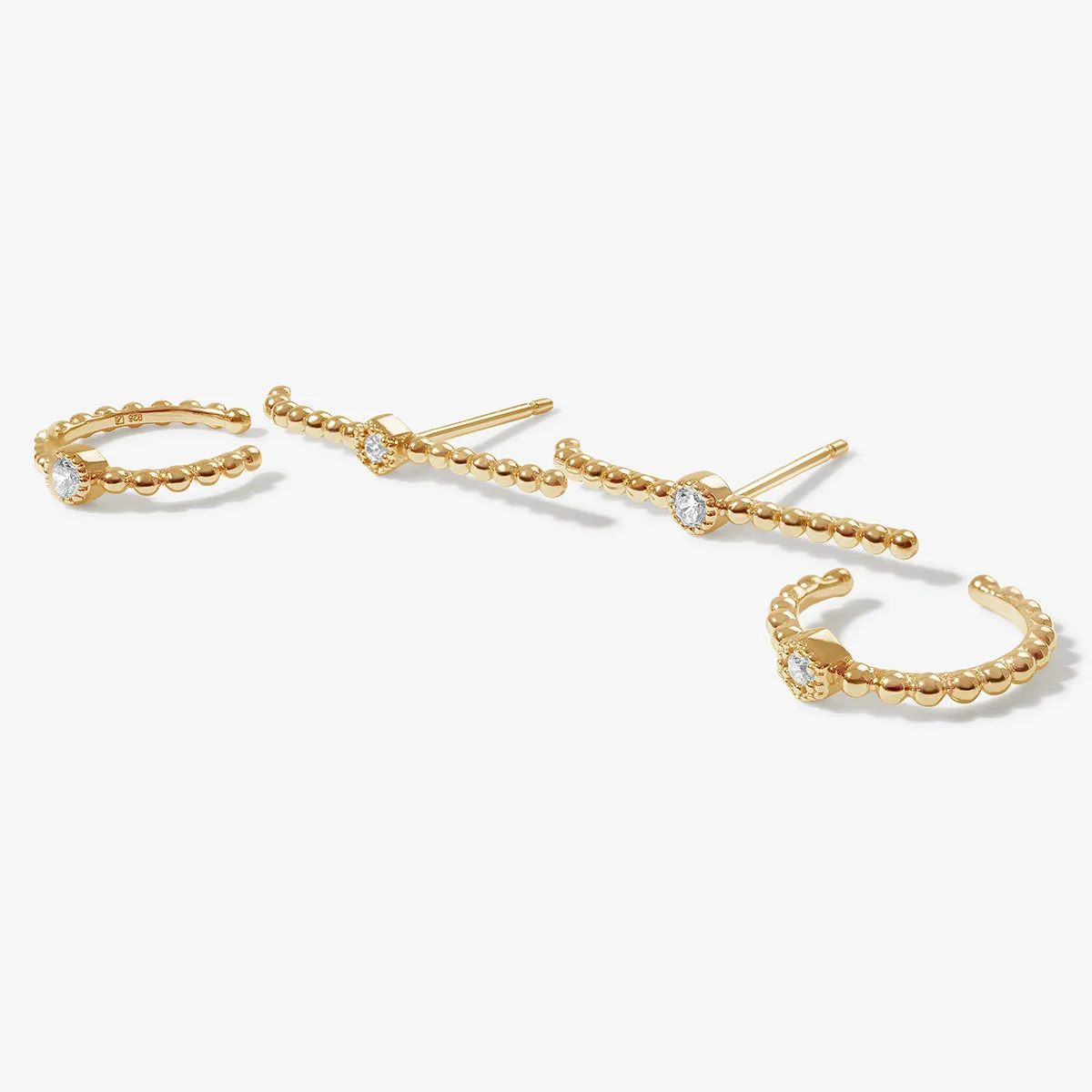 Drea earring set sold by Adornmonde product image thumbnail 2