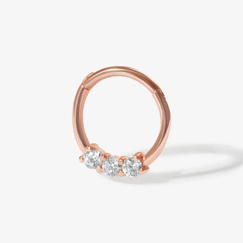 Rogan clicker piercing sold by Adornmonde