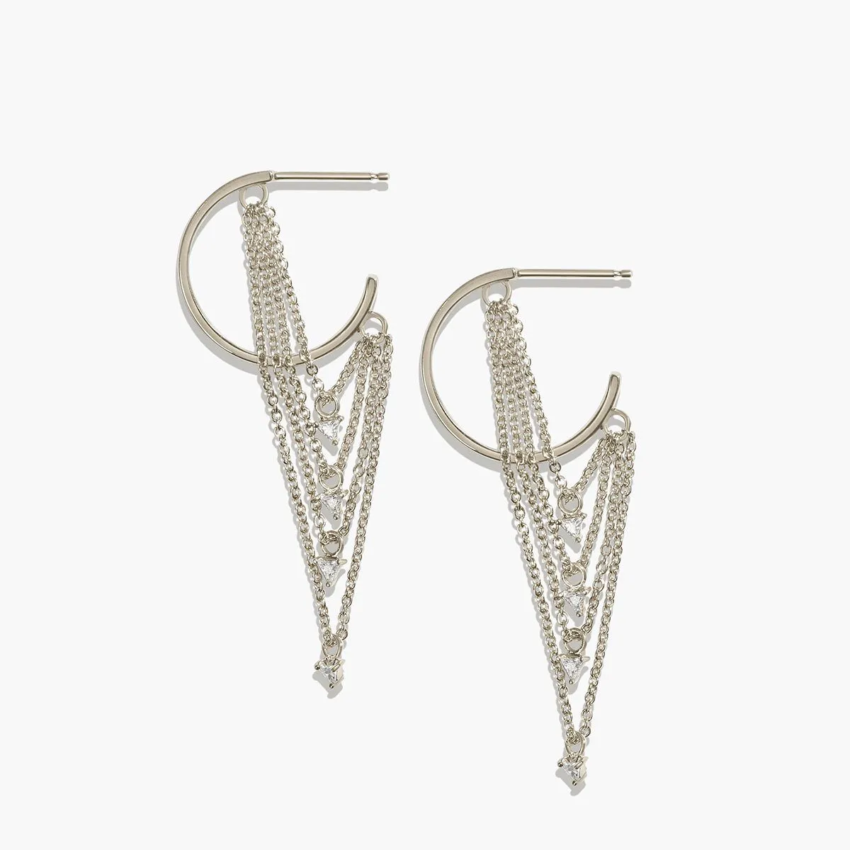 Nix chain earrings sold by Adornmonde