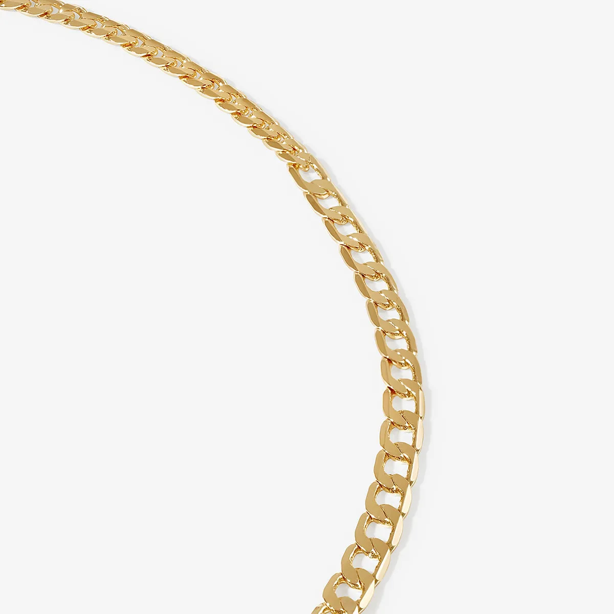 Jacque curb chain necklace sold by Adornmonde product image thumbnail 5