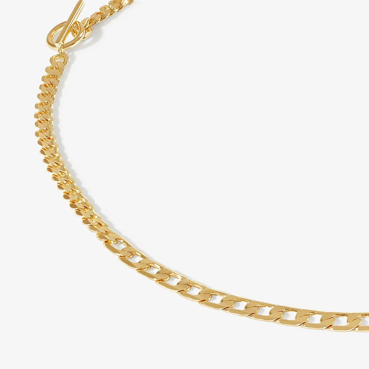 Jacque curb chain necklace sold by Adornmonde product image thumbnail 4