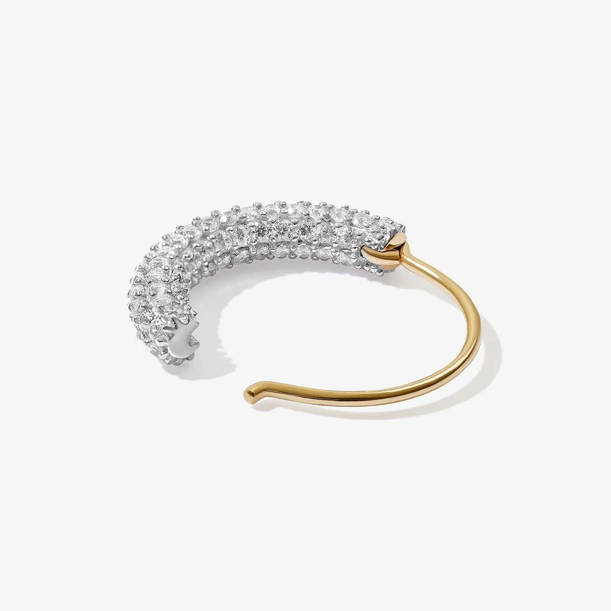 Saz Mini Hoop Earrings sold by Adornmonde product image thumbnail 5
