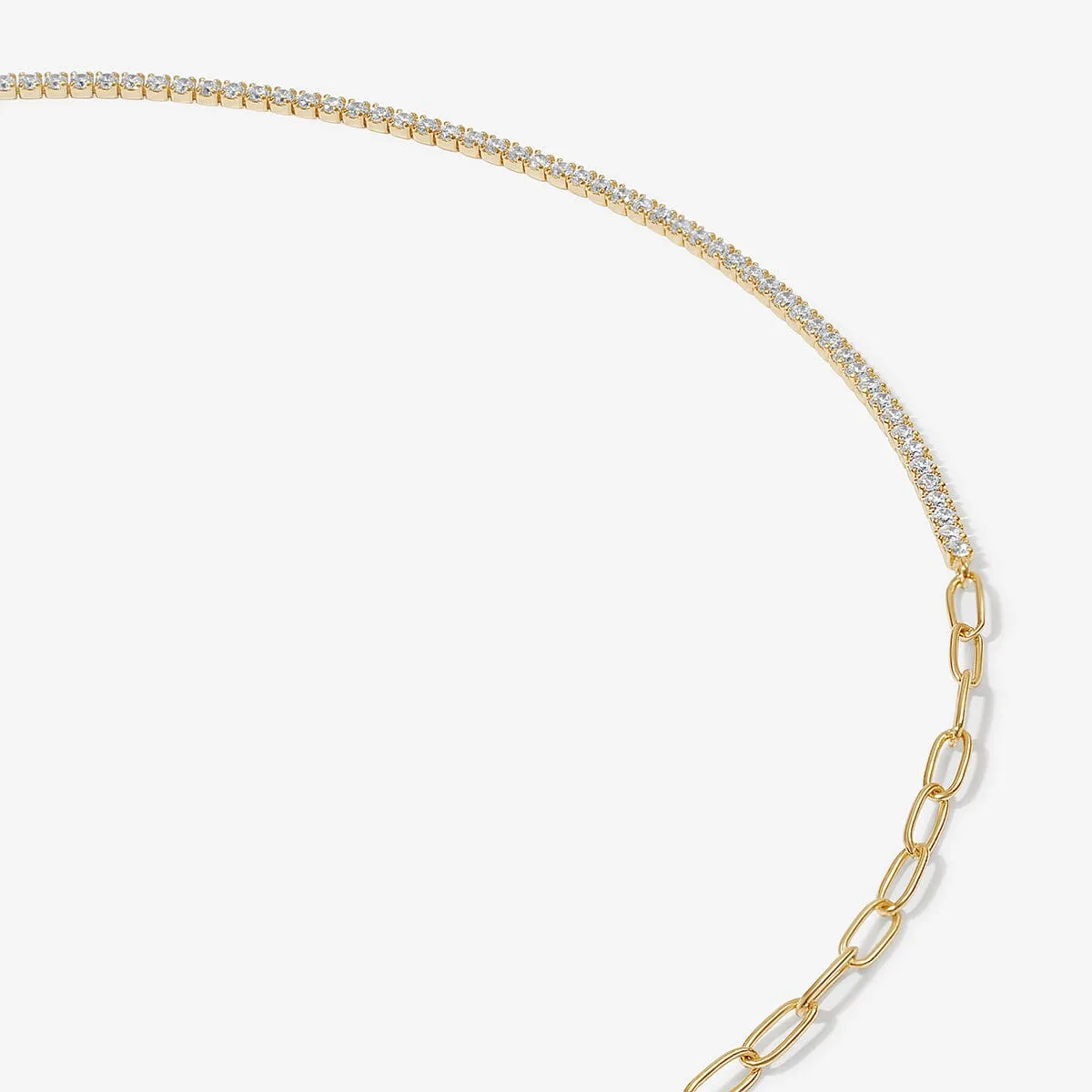 Nigel tennis necklace sold by Adornmonde product image thumbnail 3