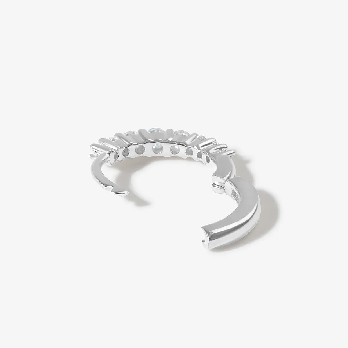 Daisuke hoop earring sold by Adornmonde product image thumbnail 5