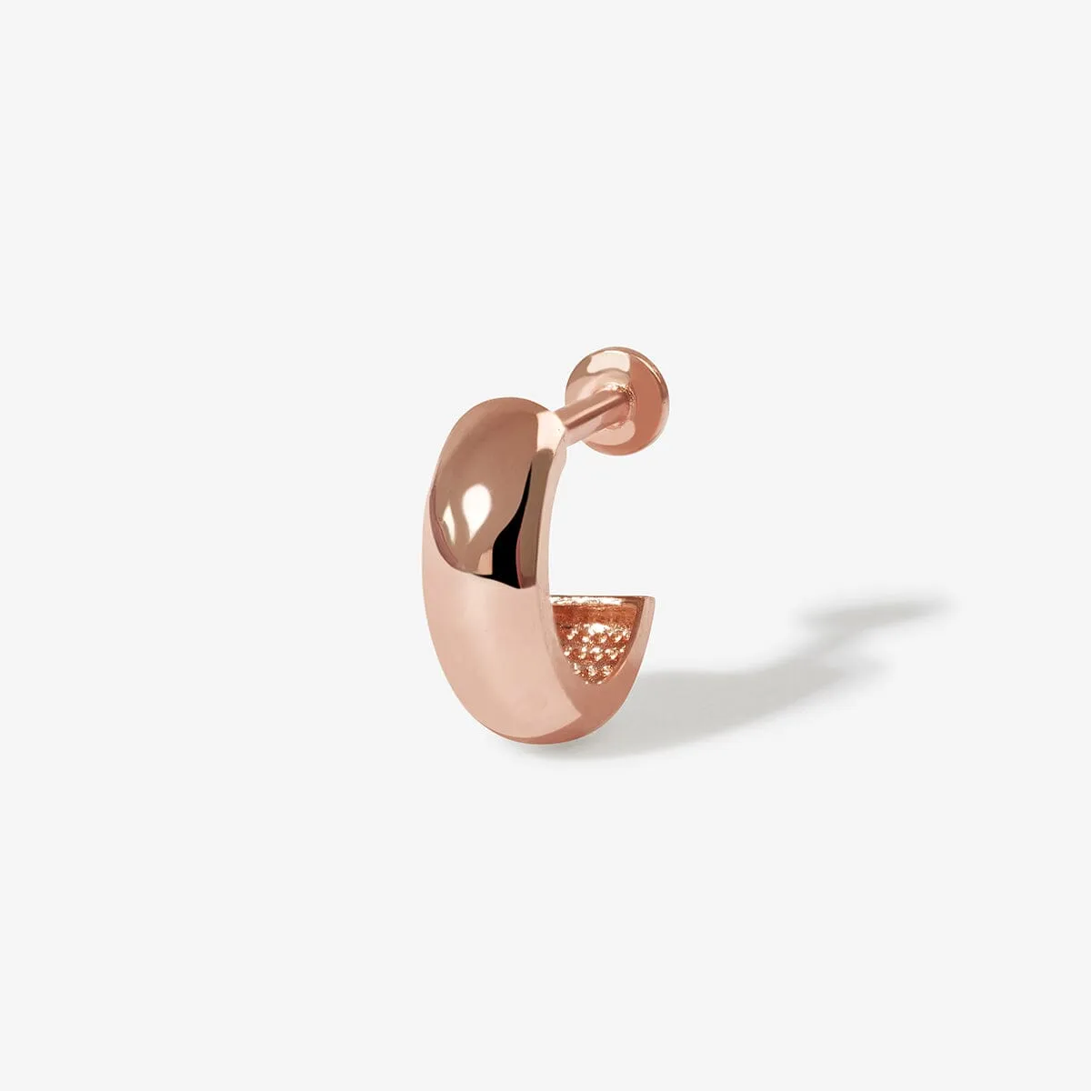 Roma small piercing hoop sold by Adornmonde product image thumbnail 5