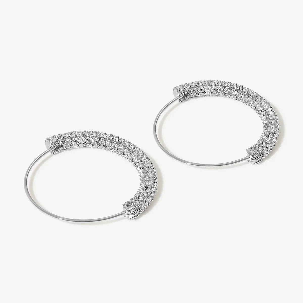 Sim hoop earrings sold by Adornmonde product image thumbnail 4