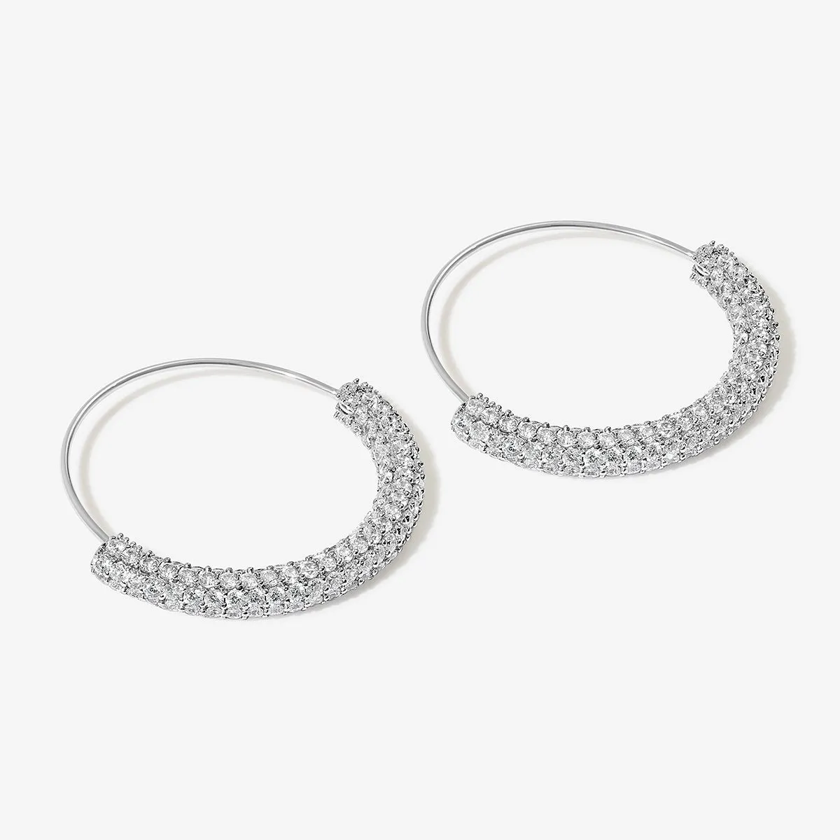 Sim hoop earrings sold by Adornmonde product image thumbnail 3