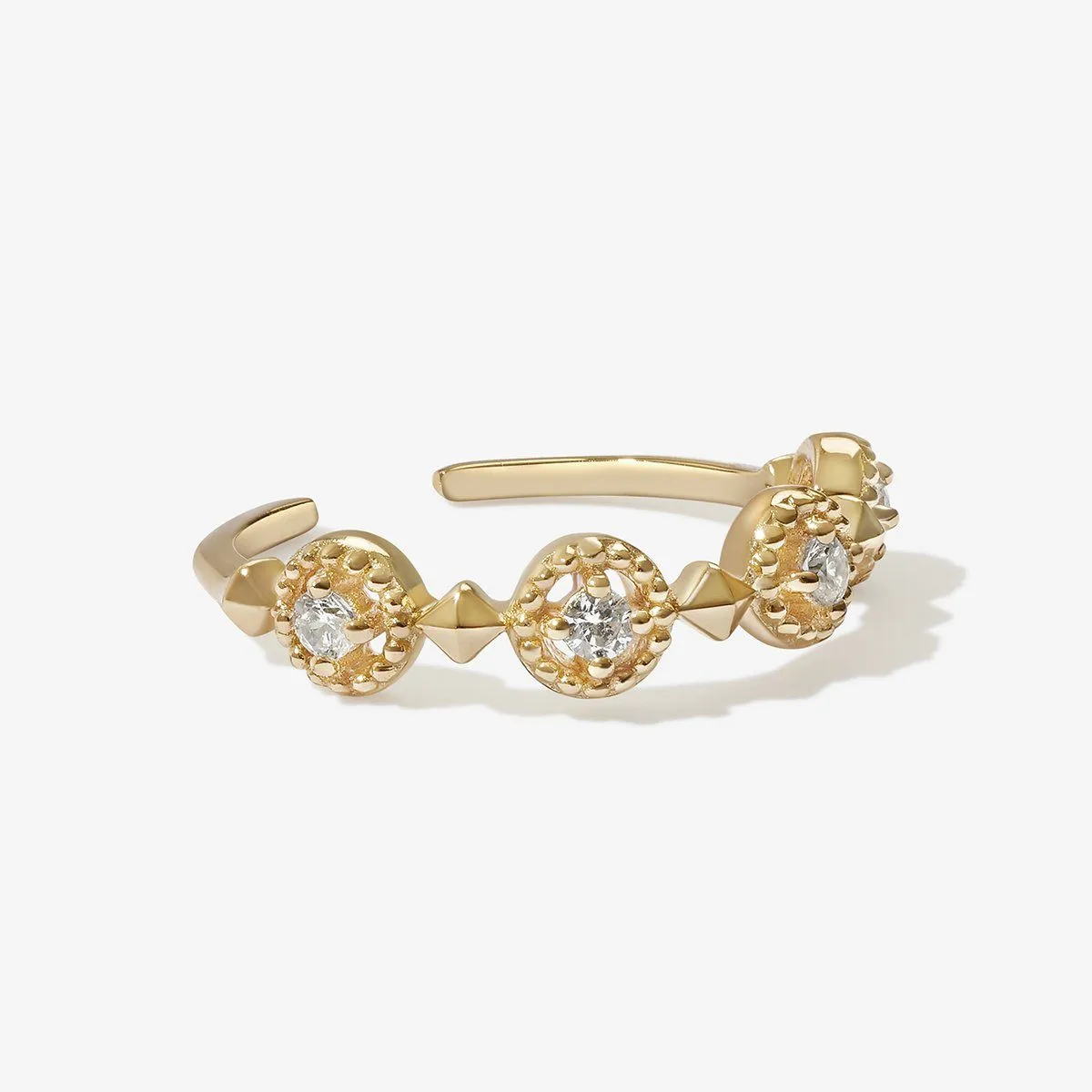Blass crystal ring sold by Adornmonde product image thumbnail 3