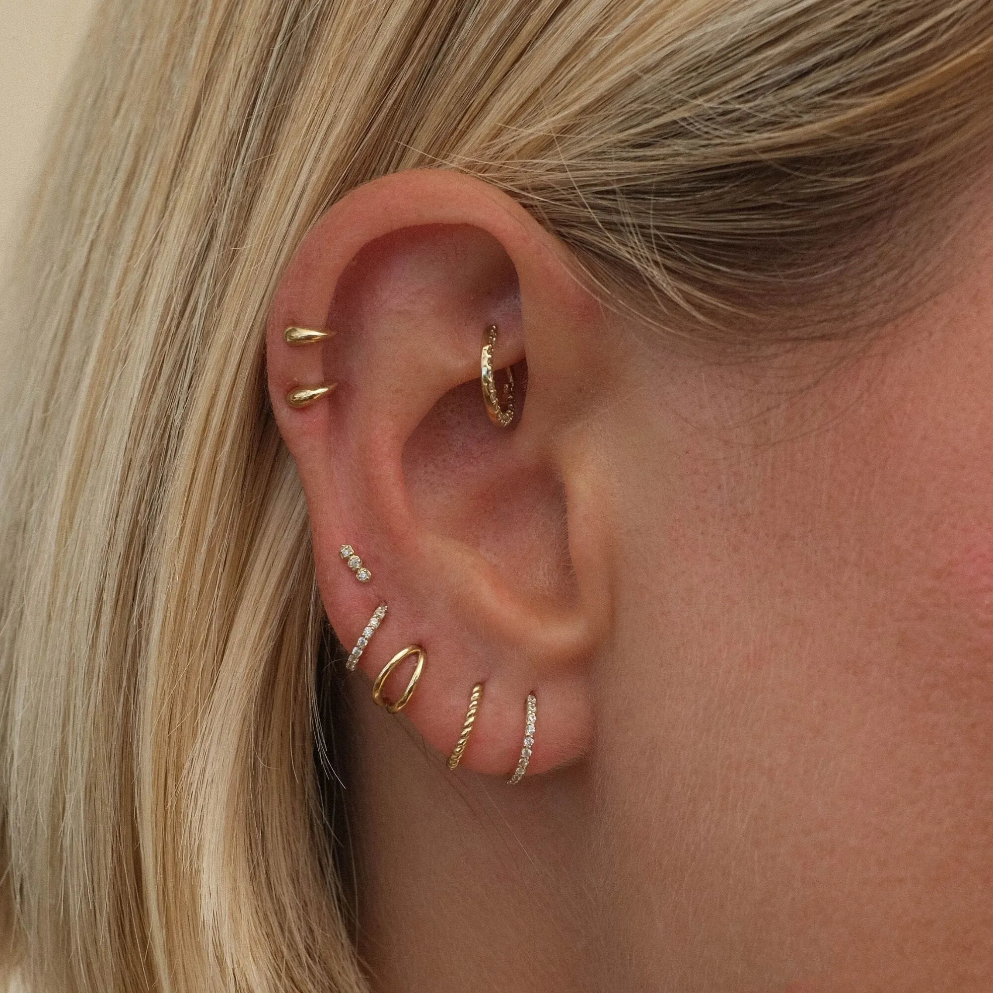 Puth rope clicker piercing sold by Adornmonde product image thumbnail 3