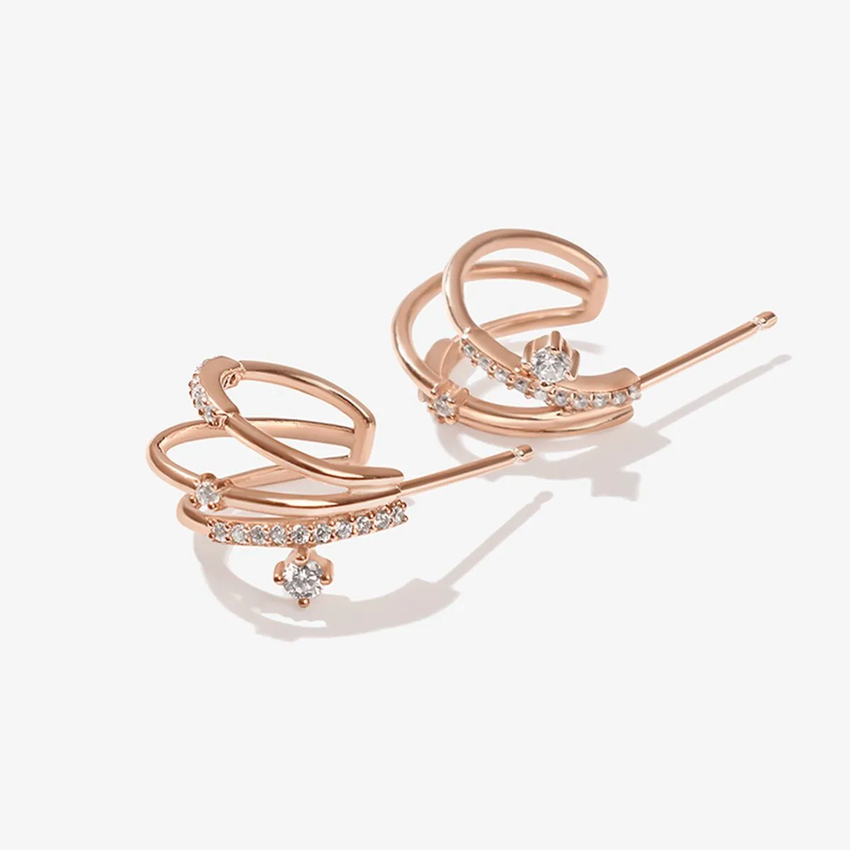 Griss hoop earrings sold by Adornmonde product image thumbnail 3