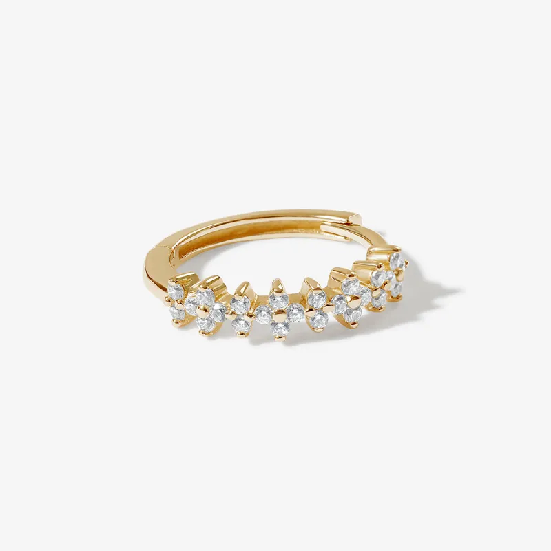 Leehu hoop earring sold by Adornmonde