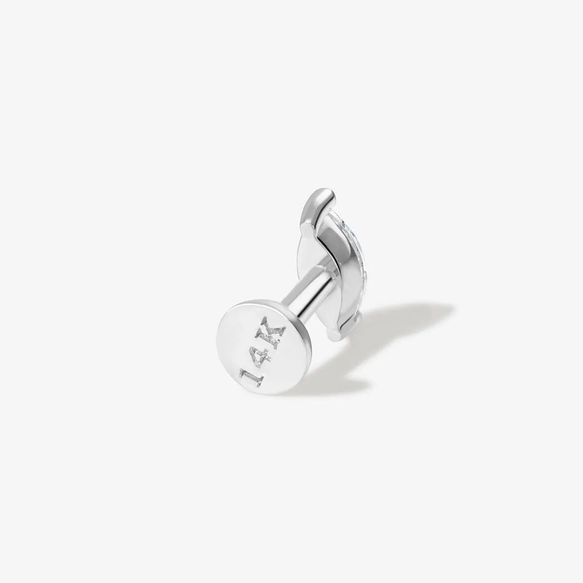 Taimo marquise piercing sold by Adornmonde product image thumbnail 5