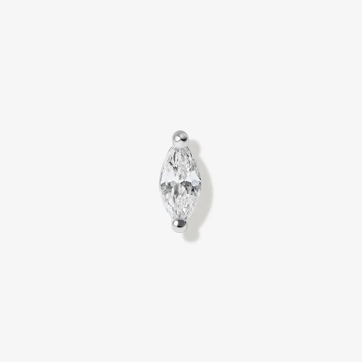 Taimo marquise piercing sold by Adornmonde product image thumbnail 3